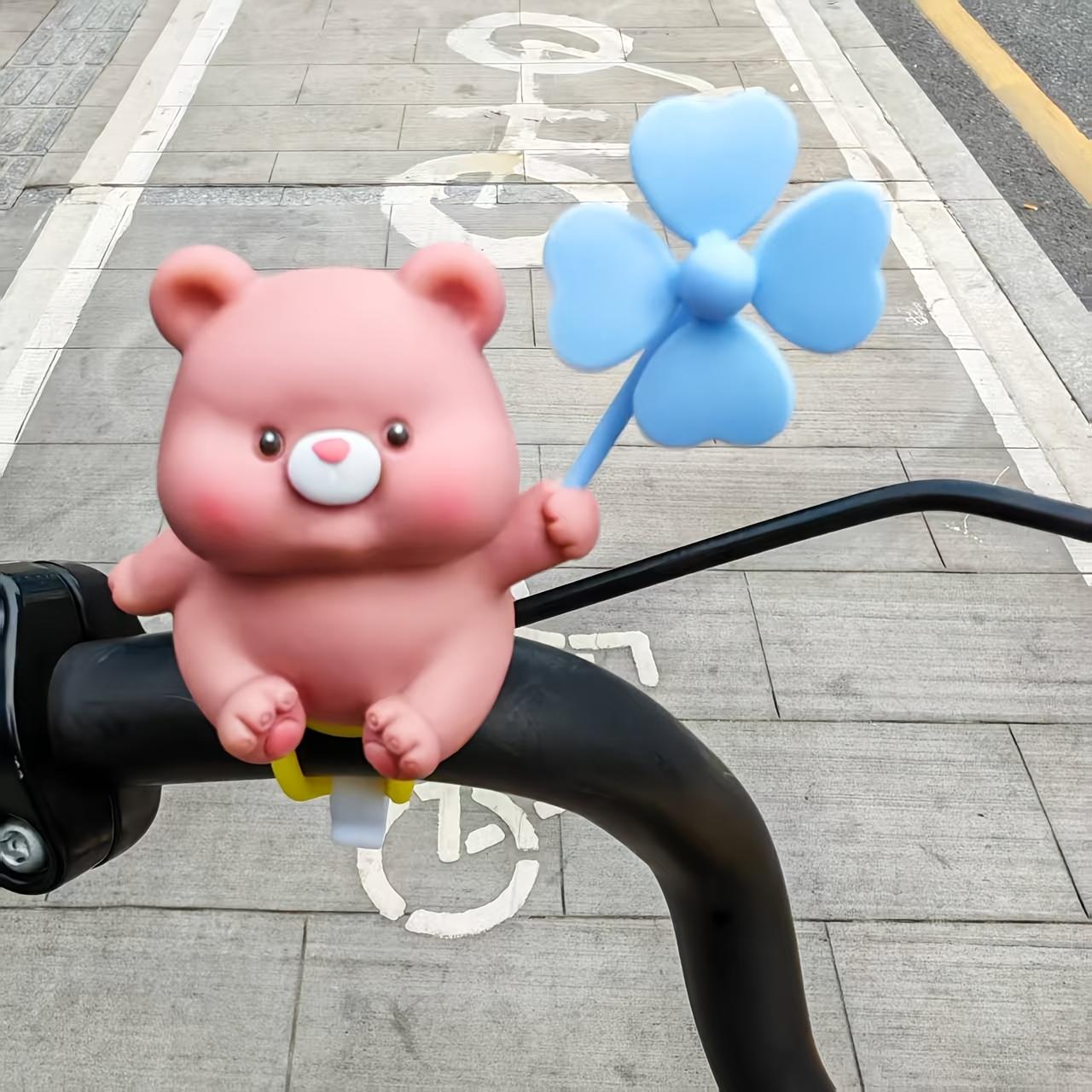 

Cute Animal Bike Motorcycle Decor Durable Vinyl Coating Craftwork Lifelike Shape Vibrant Colors