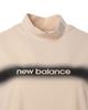 Golf Short Sleeve Mock Neck Shirt Quick 2 [New Balance] Women's (Moisture Absorbent, Drying, Stretchy) / 012-5166509 041_Beige [L]
