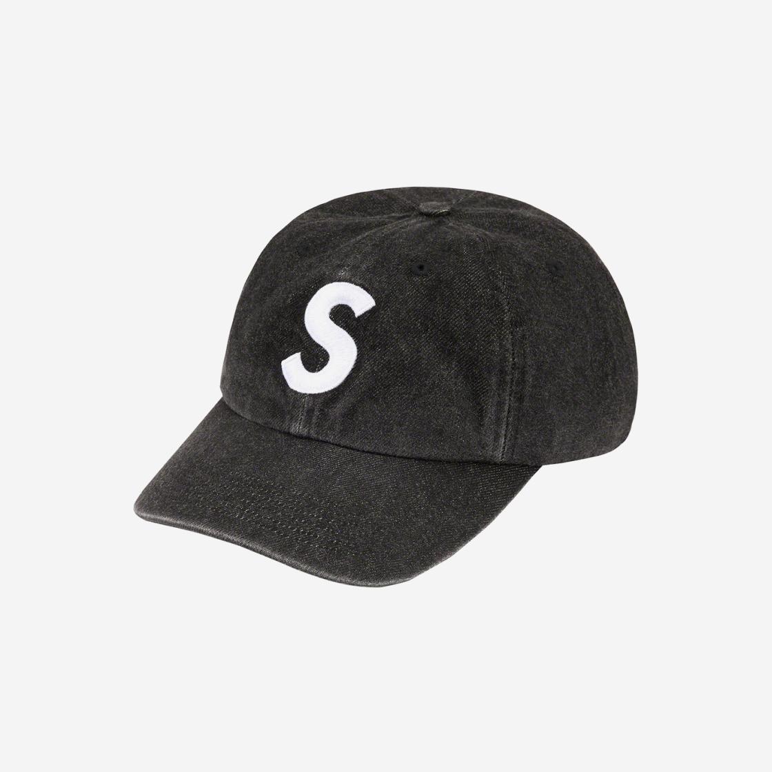 

Джинсы Supreme Kevlar Denim S с логотипом, 6 панелей, черные 22SS -