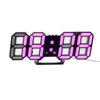 Small 3DLED Digital Clock, Korean Electronic Wall Clock, Wall Three-dimensional Wall Clock, Bedside Alarm Clock
