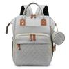 Mummy Backpack With Foldable Crib Soft Mattress Multifunctional Mommy Bags Baby Bottle Insulation Storage Bags Diaper Organizer