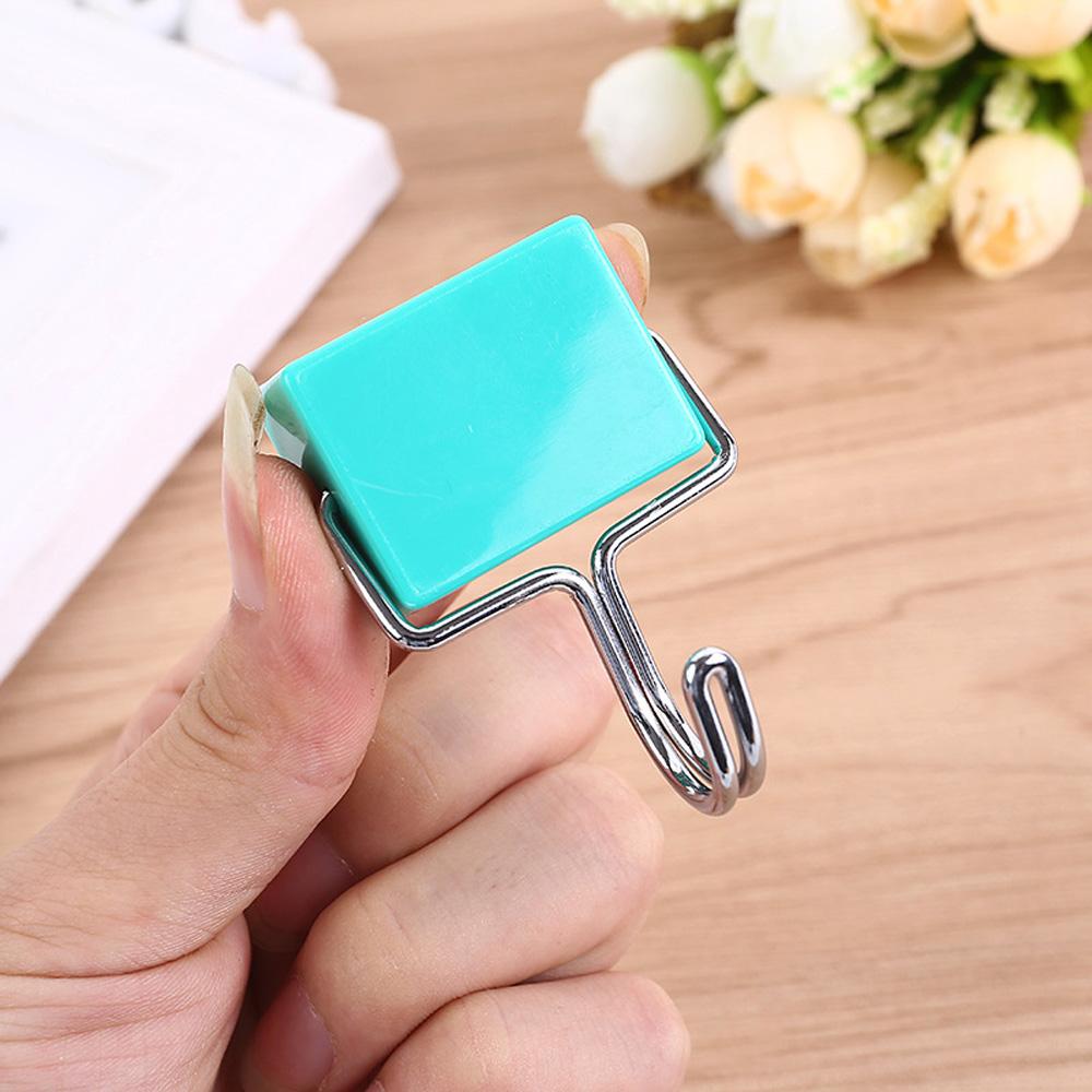 Durable Key Towel Wall Mounted Toliet Refrigerator Hanger Key Holder Wall Hook Storage Rack