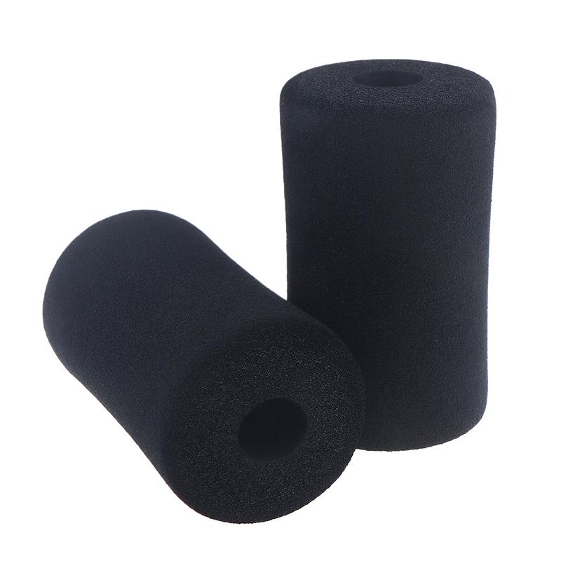 2Pcs Ab Training Sleeve Rolling Foam Roller Gym Exercise Foot Exercise Machines Roller Sit-Up Board Hook Foot Foam Fitness Pads