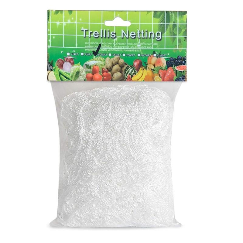 High Strengths Polyester Climbing Net for Vegetable Growing and Outdoor Plant Support Durability Gardening Tool