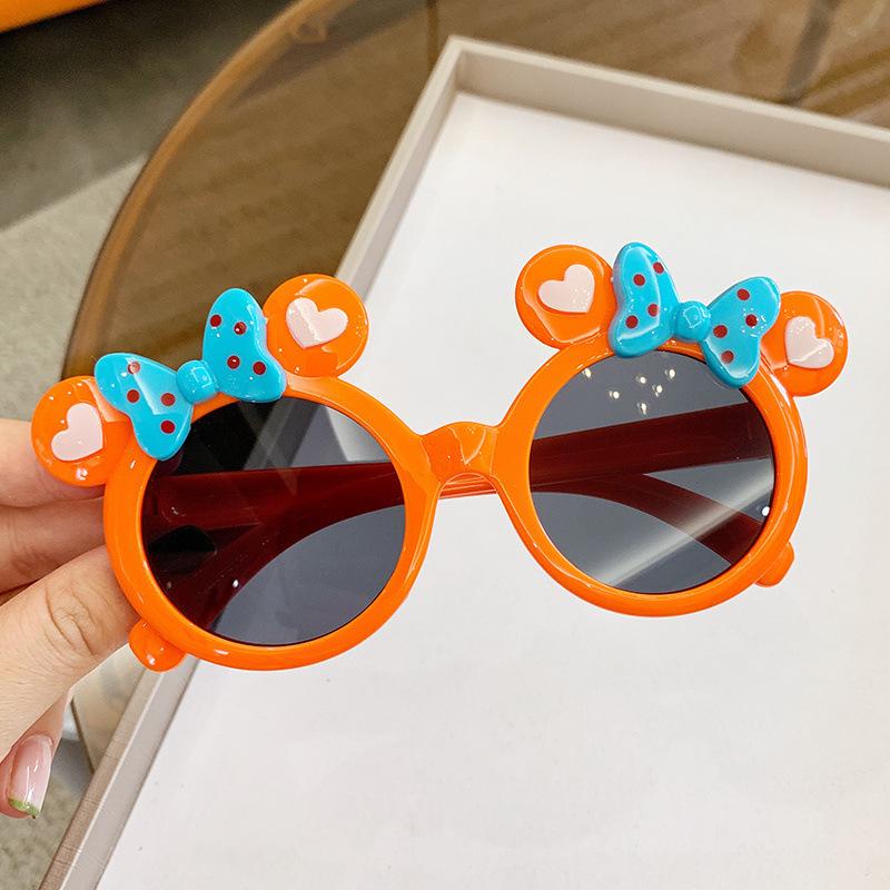 Neue Kinder Niedliche Cartoon Sonnenbrille Jungen Mädchen Farben Outdoor Kinder Sonnenschutz Sonnenbrille Baby Sportbrille