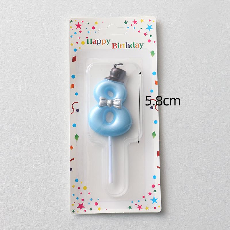 1st Birthday Bow Candle - Little Fairy Cake Decoration