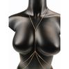 Lady Charm Body šperky Sexy řetízek na hrudník Bikiny Řetízky na břicho Ženy Řetízky přes pas Sexy řetízek na tělo Plážové doplňky