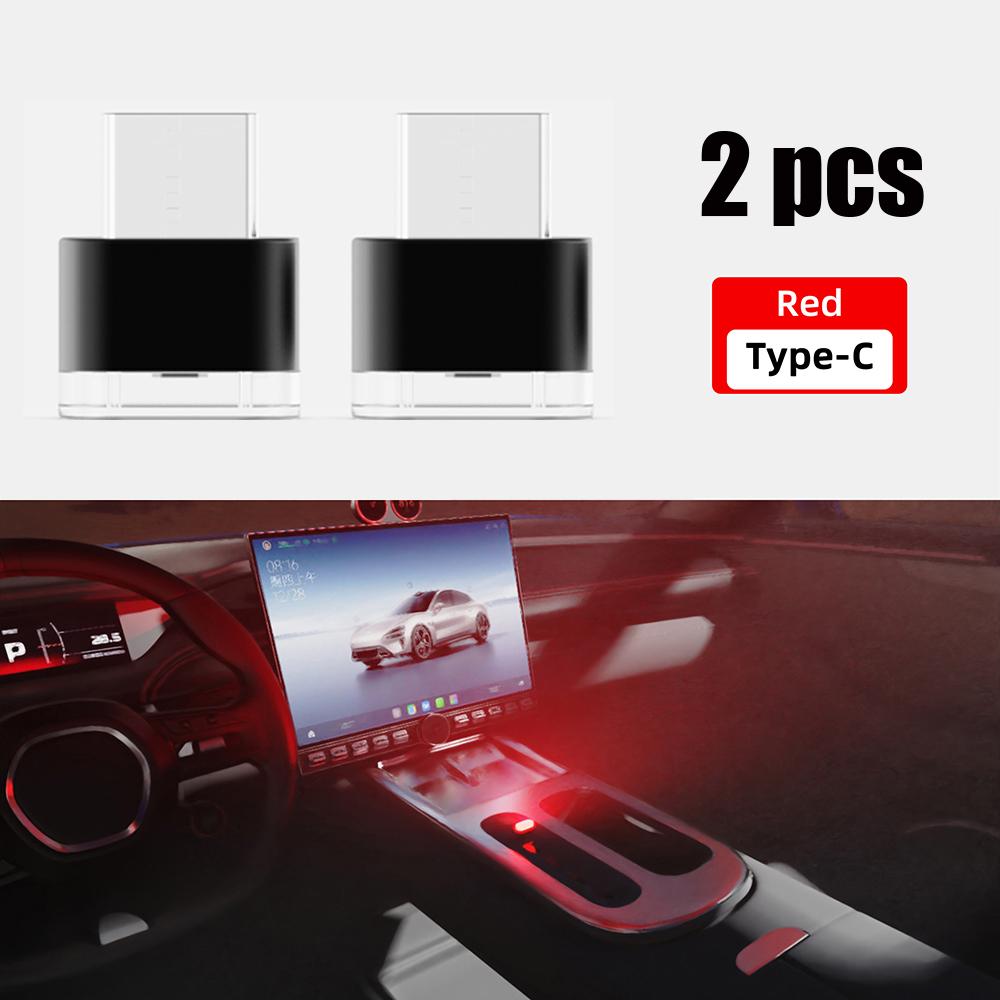 New Model Mini Type-c LED Ambient Light Portable Plug-and-Play Decorative Ambient Lights for Indoor Environment Lighting