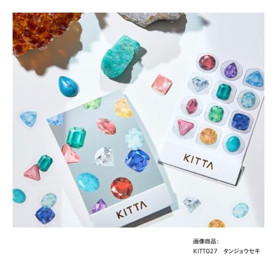 KING JIM Masking Tape KITTA Clear Birthstone Clear Icon KITT027