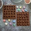 1 Stück Antihaft-Weihnachtsschokoladenform - 25 Vertiefungen für köstliche Weihnachtsleckereien Weihnachtliches Kunsthandwerk