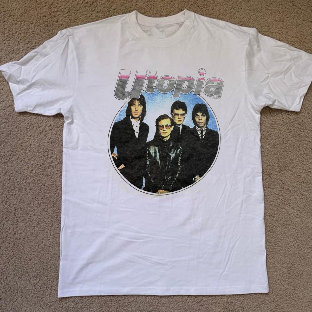 New Vintage Utopia Todd Rundgren 82-83 Gift For Fans Unisex S-5XL Shirt SS2089 L