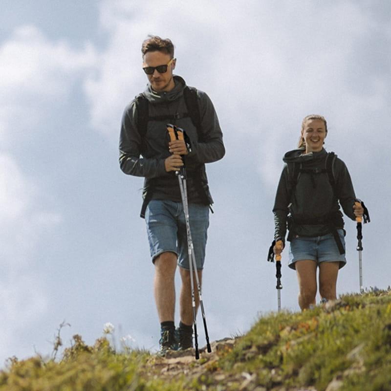 Grey Trekking Poles - Foldable K03