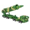 1:64 Scale Intercontinental Missile Launch Car Model Simulation Military Toy Car Model for Children's Gifts