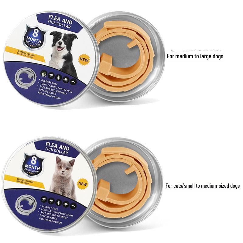 Justerbart utomhushalsband för husdjur för katter och hundar