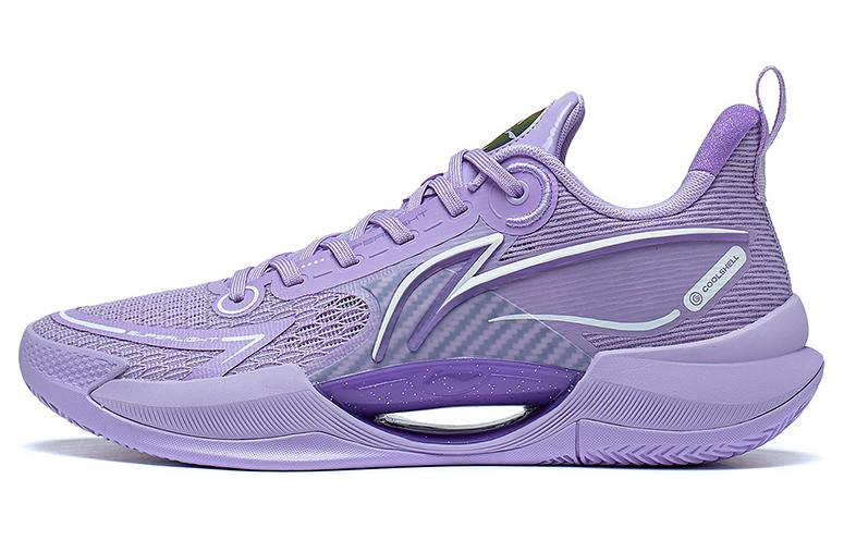 Li Ning Super Light V2 Basketball Shoes Men s Low Top Purple ABAT029-5 45