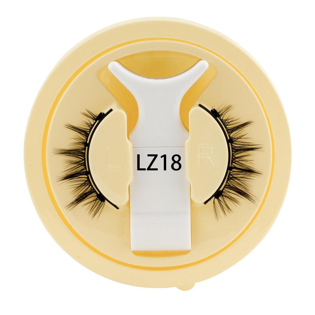 Reusable Magnetic Cat Eye False Eyelashes: Cross Design, Waterproof, No Glue Needed