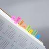 1pcs Translucence Color Sticky Memo PET Fluorescent Notes Pad Adhesive Planner Diary Stickers Index Post