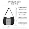 Manatsulife Women's Shoulder Bag, Crossbody, Solid Nylon Fabric, Large Capacity, Multi-Pocket, Lightweight, Waterproof, Perfect for Commuting,