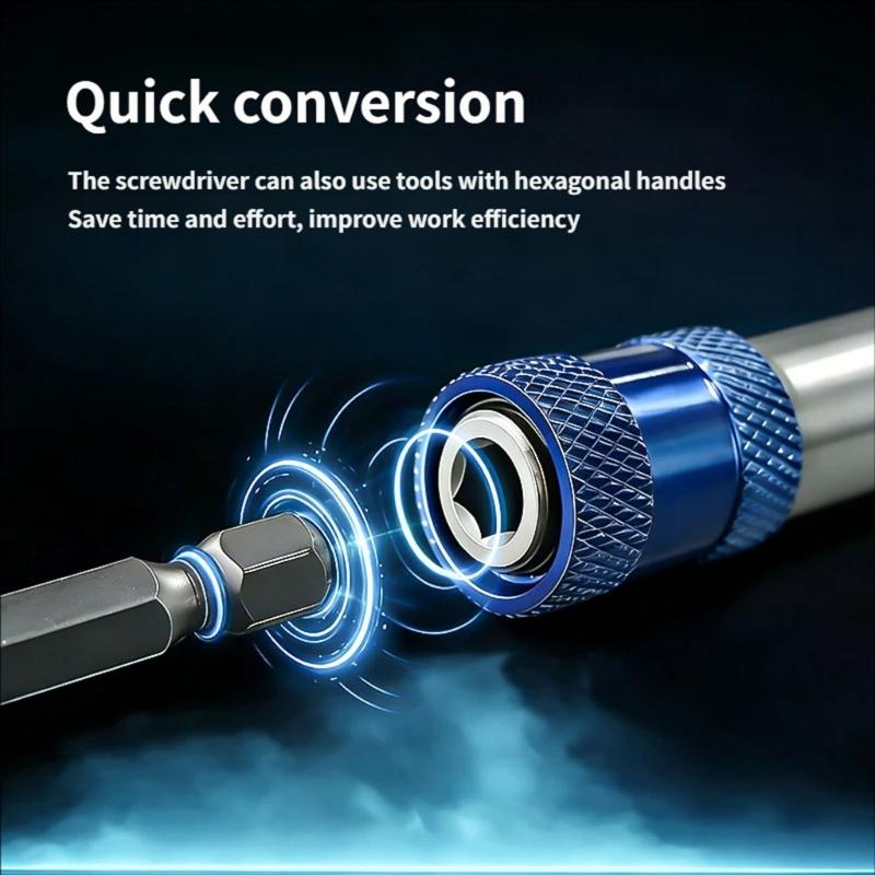M10 Hex Quick Releases Auto Locking Adapter Electric Drill Conversion Set For Power Drill To Screwdriver Conversion Tool