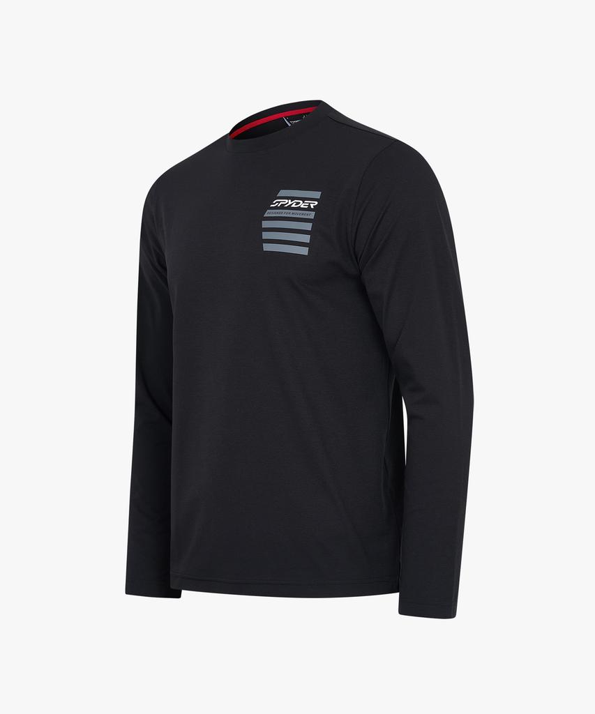SPYDER Men'S Radpad Basic Long Sleeve T-Shirt Spkfcnrl301Mblk