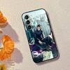 Suguru Geto Phone Case Black Ultra-thin Shockproof Case For Samsung S24/S25/S22/S30/Note20/Lite/Ultra/5G/Plus/FE