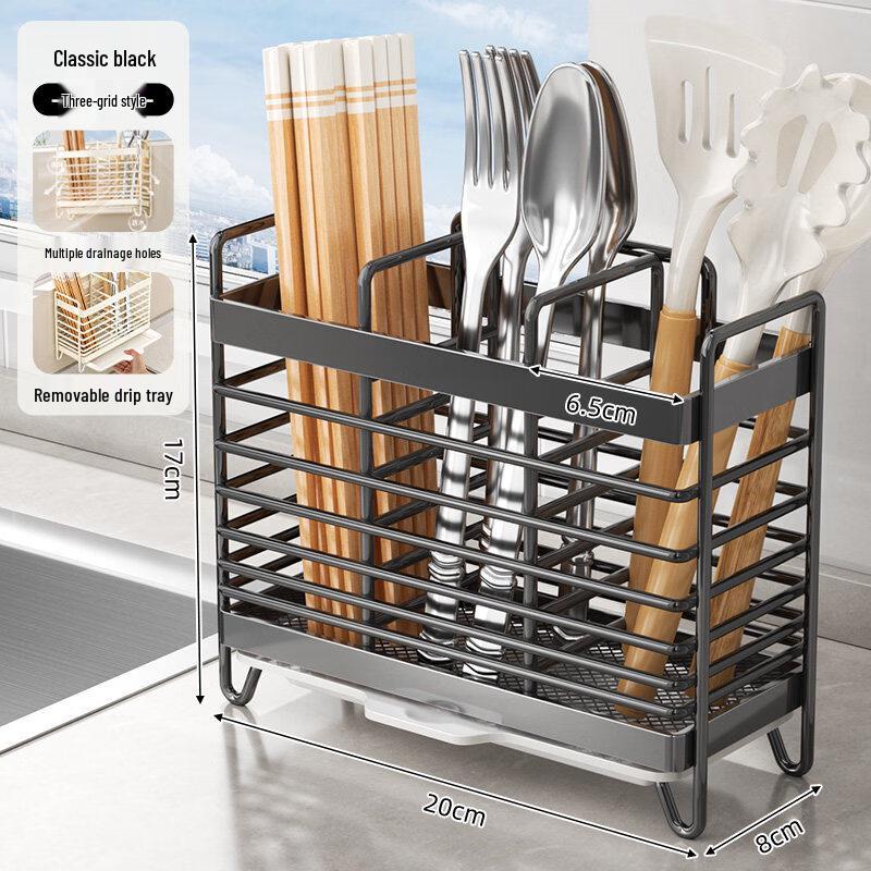 Upgraded Industrial Iron Chopstick Holder