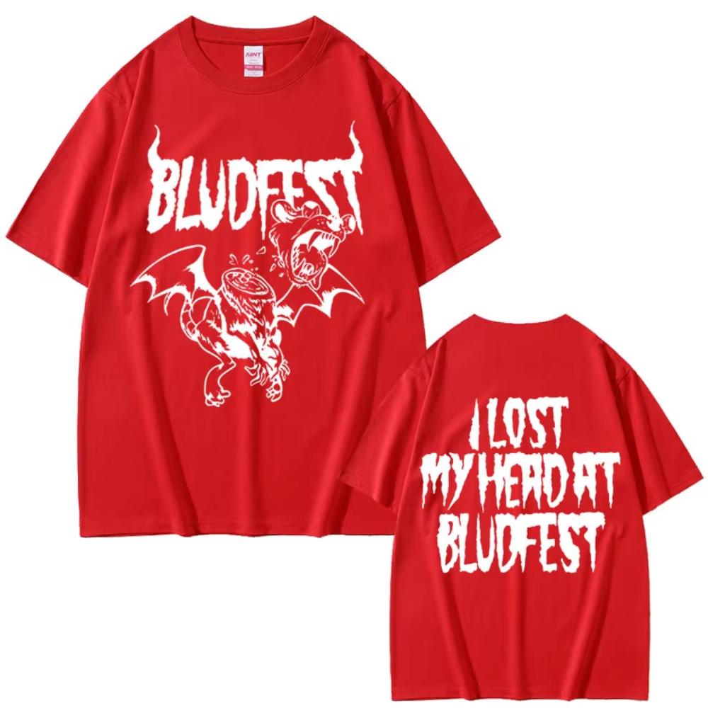 Singer Yungblud Bludfest 2025 Merch T Shirts Men Women Fashion Rock Short Sleeve T-shirts Men's Casual Cotton Oversized T-shirts