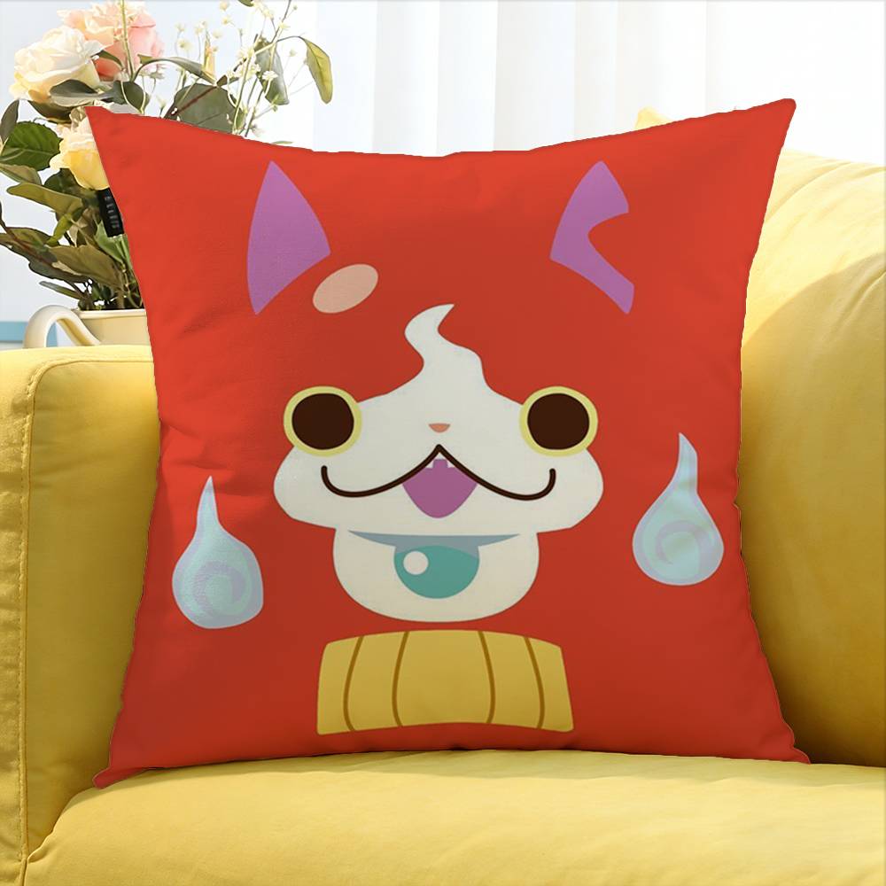Anime Yo-Kai Watch Various Sizes Square Pillow Case For Car Home Bedchamber Decor