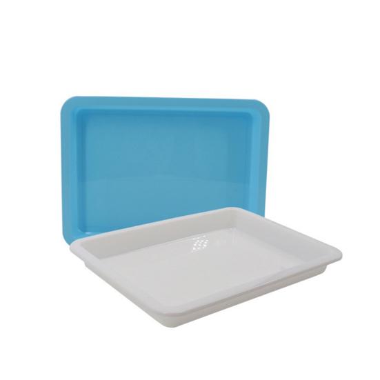 5Pcs Storage Trays Vibrant Color Easy To Clean Stackable Multipurpose Space-Saving Design Reusable Paint Trays