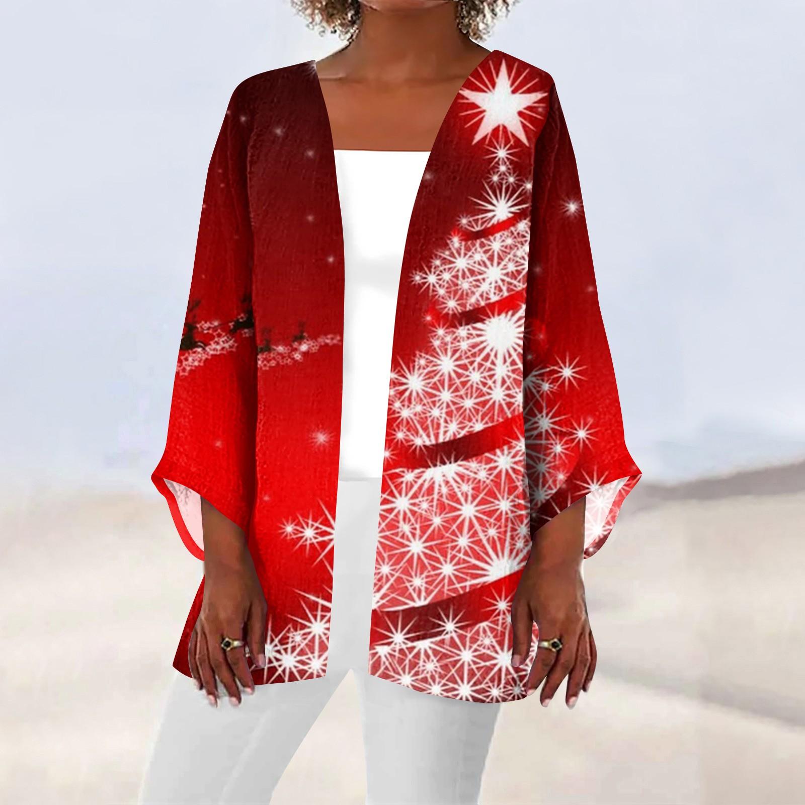 Женская повседневная модная легкая куртка средней длины с принтом Caot в стиле ретро — фото 8