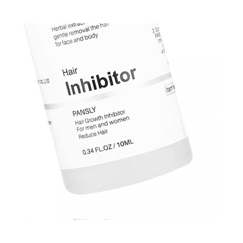 Siero Riparatore Estratto Naturale di Piante da 10ML Inibitore della Crescita dei Capelli per Depilazione Corporea Permanente