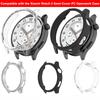 Hot PC Case for Xiaomi Watch 5 Hard Anti-drop Bumper Shell for Xiaomi  Band 5 Smartwatch Hollowed-out Protective Case Replacement Cover Accessories