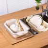 Baijie Retractable Double-Layer Drain Basket