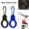 1/5PCS Hook Camping Hiking Tool High Quality Aluminum Sports Kettle Buckle Outdoor Carabiner Water Bottle Holder Rubber Buckles