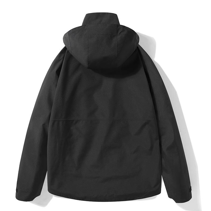 Winter Charge Jacket Men's and Women's Same Three-in-one Two-piece Set Fleece Liner Outdoor Trench Coat Casual Jacket