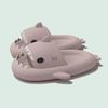 Thick-Soled Shark EVA Slippers for Kids and Parents - Non-Slip, Soft, Indoor Summer Sandals