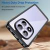 For Xiaomi Redmi Note 14 Pro 4G Phone Case WANLONFENG XC Series TPU Acrylic Cover with Tempered Glass (Big Lens Hole)