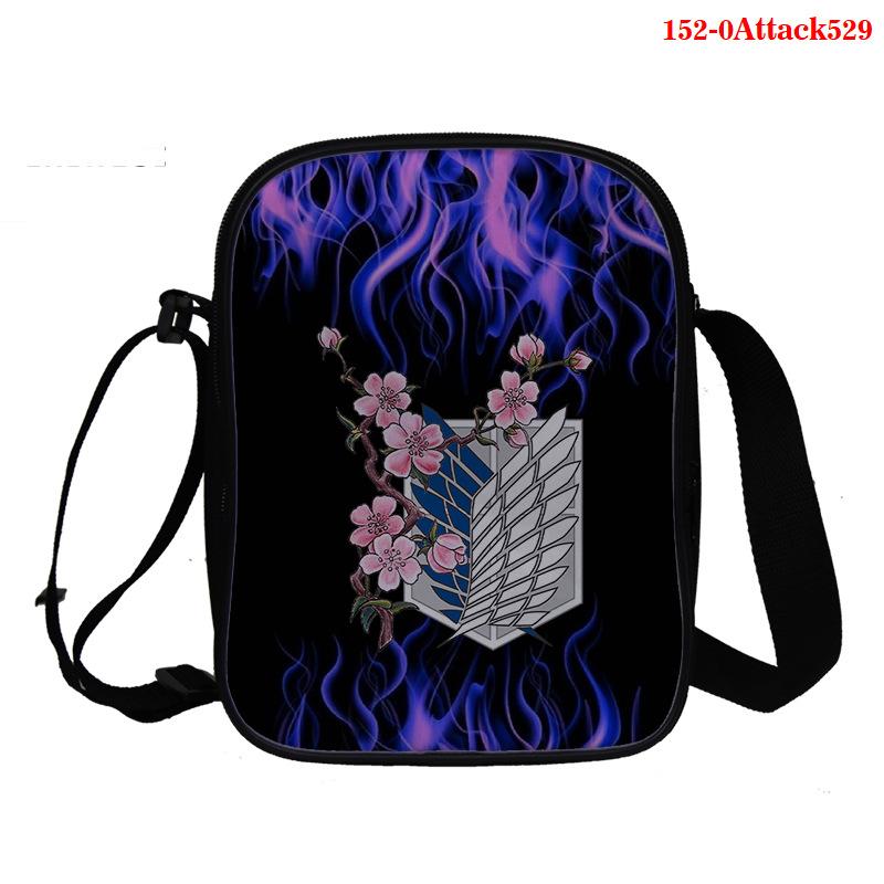 Attack On Giant Peripheral Digital 3D Printed Backpack Student School Bag Full Color Bag Double Shoulder Bag