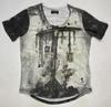 Tricou Grafic Cruce Craniu Religie Bărbați Mărime Mare Mânecă Scurtă Y2K