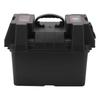 Motor Backup Battery Box Power Center Portable Marine Accessary with Voltmeter for Car RV Yacht Ship 12V
