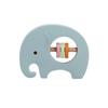 Silicone Teether Koala Elephant Handbells Rattles Rodents Teething Necklace Food Grade Infant Chewable Toys