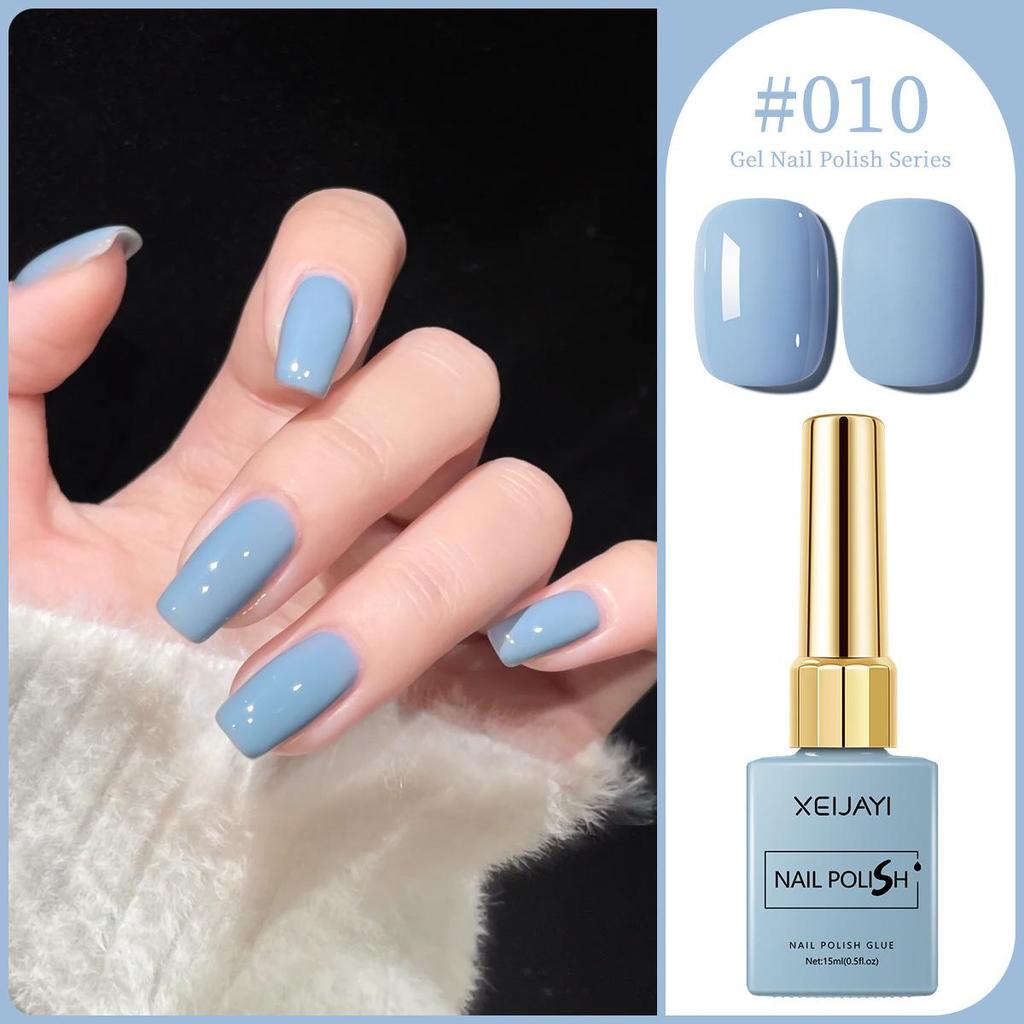 XEIJAYI 15ml Solid Color Nail Gel - 72 Color Options for Nail Art Salons