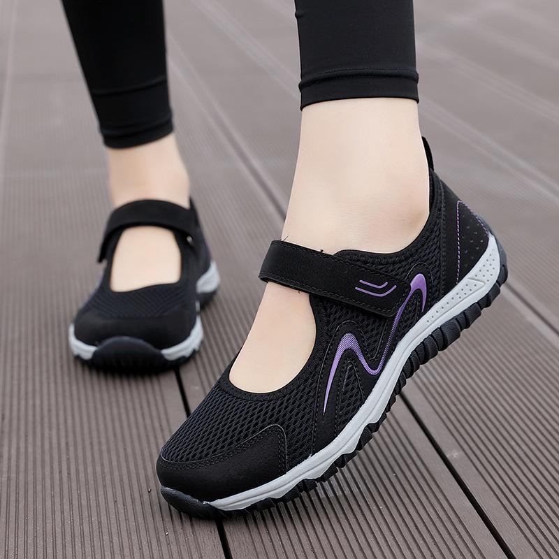 Breathable Non-Slip Summer Walking Shoes for Middle-Aged & Elderly Women 37