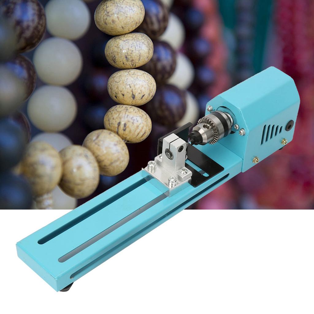 Miniature Electric Punching Grinding Machine DIY Wood Lathe Machine