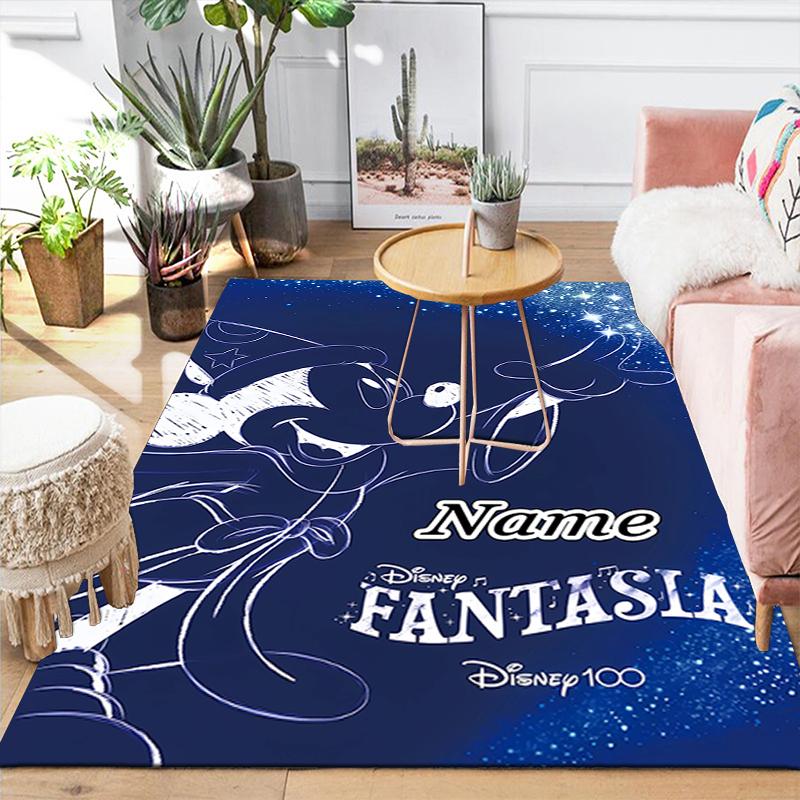 Custom 1Pc Mickey Minnie'S Adventure Rug Office Carpet Indoor Outdoor Entrance Doormat Nonslip Soft And Comfortable Living Room D916128