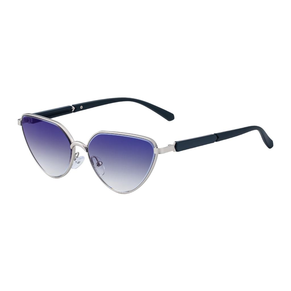 JYL TS Women's Cat-Eye - Metal-Frame Outdoor Sun-Protective Trendy SL-98357