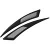 2PCS Universal Car Wheel Eyebrow Non-Collision Strips, No-Scratch Fender Protector Stickers, Carbon Fiber Trim Self-Adhesive Side Bumper Protection