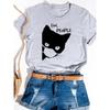 Print Print T-shirt Basic Summer  Women's Fashion Crew-neck Trend Ins All-match
