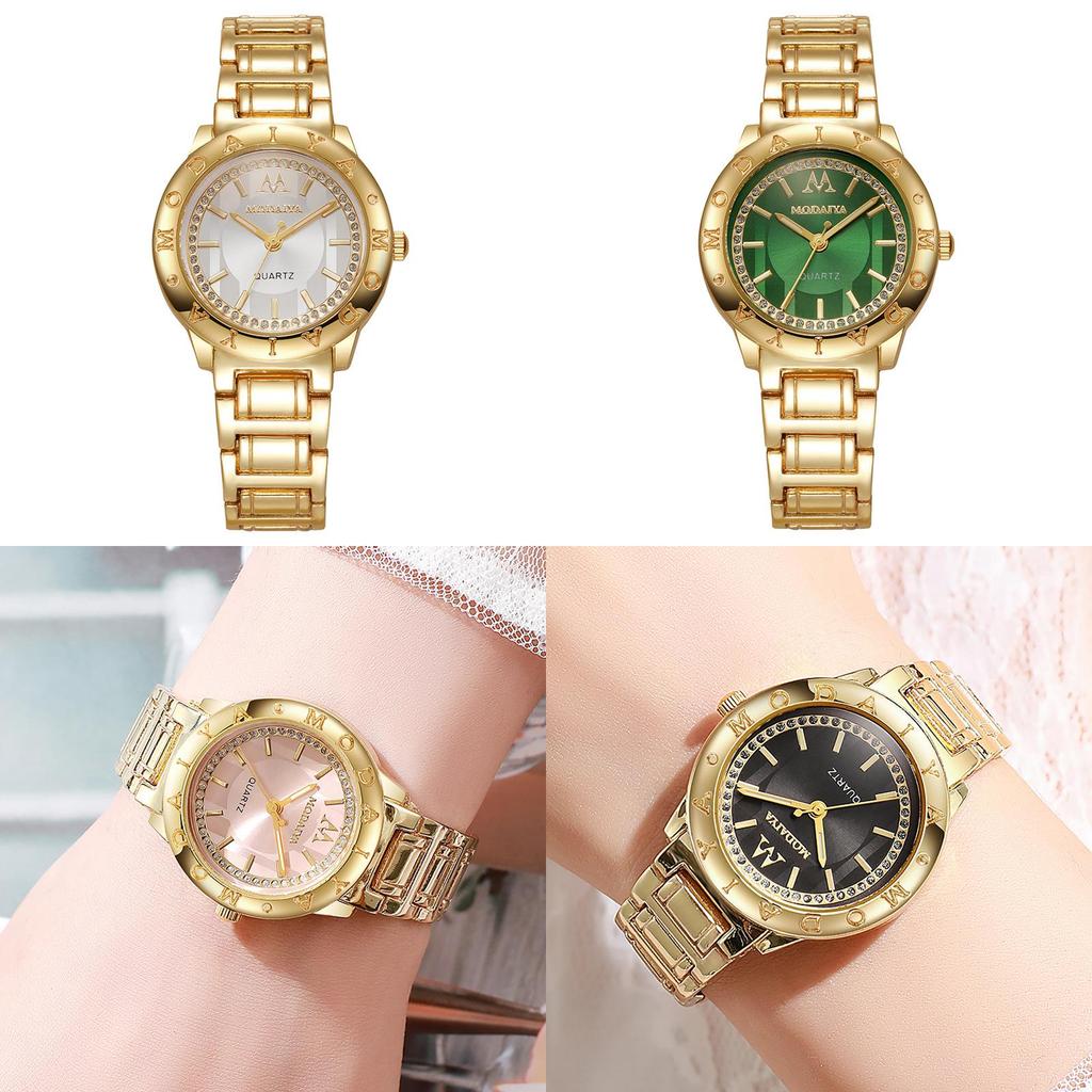 Womens Fashion Letter Pendant Watch With Quartz Movement For Casual Wear