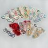 Colored Butterfly Shiny Sequins Mesh Beads Decorative Clothing Luggage Dress Top Accessories Cloth Stickers Accessories
